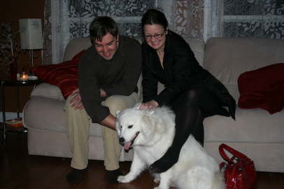 Ayla is meeting Tiffany and Robin, which are becoming puppy parents ;-)