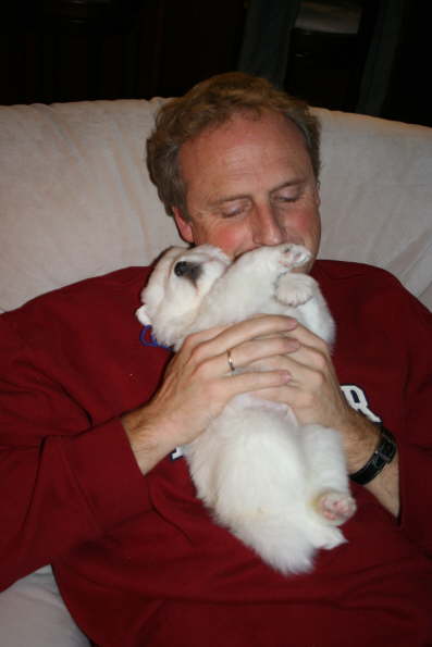 Blue boy is such a great cuddler.