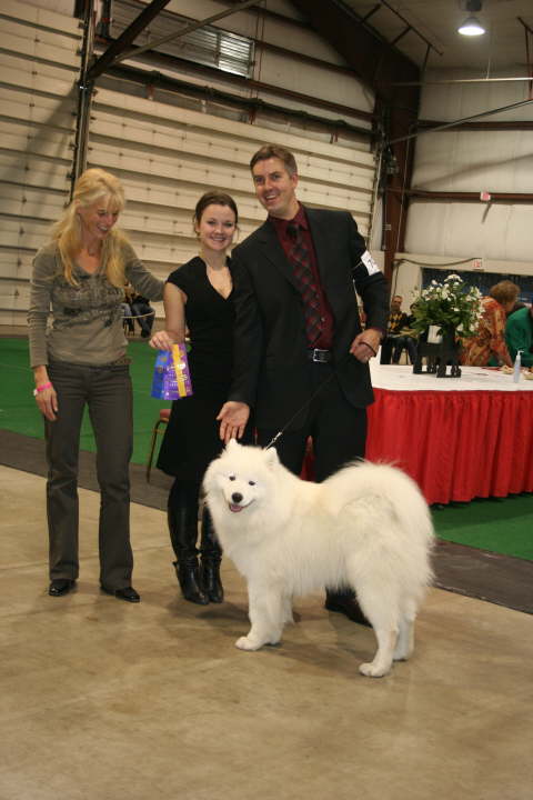 Casanova (called Buddha) and onwer and handler Robin did quite well and Casonva won 